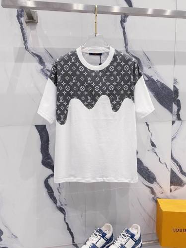 LV  t-shirt men-8527(XS-L)