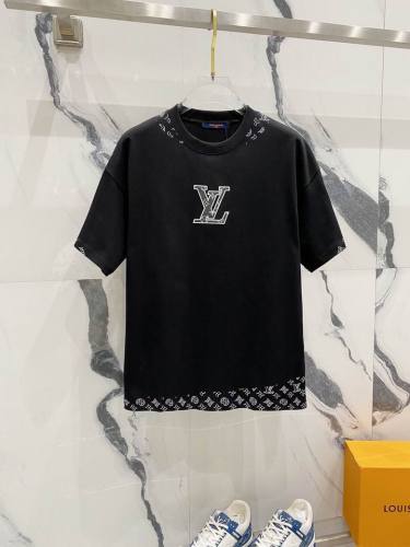 LV  t-shirt men-8503(XS-L)