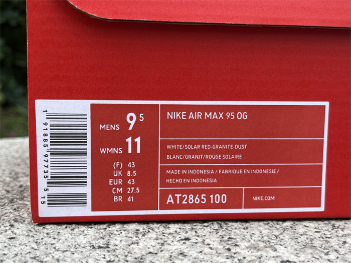 Authentic Nike Air Max 95 AT2865-100