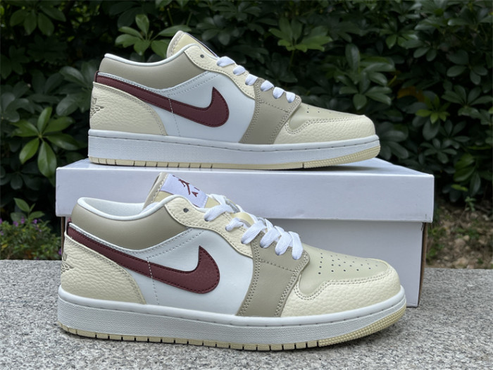 Authentic Air Jordan 1 Low SE “Coconut Milk ”