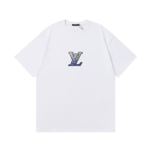 LV  t-shirt men-9129(XS-L)