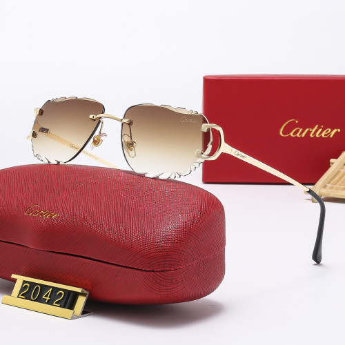 Cartier Sunglasses AAA-2153