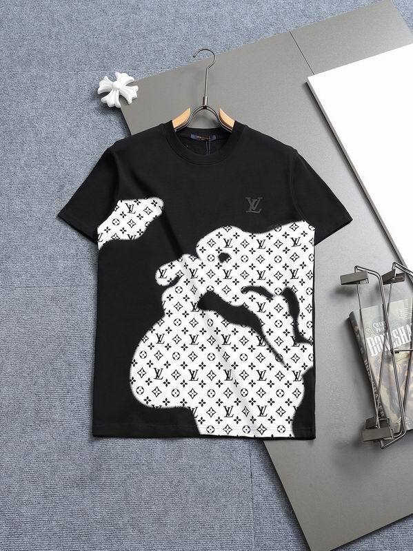 LV  t-shirt men-9264(XS-L)