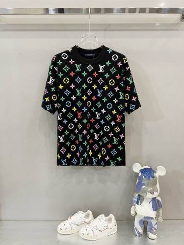 LV  t-shirt men-9288(S-XL)