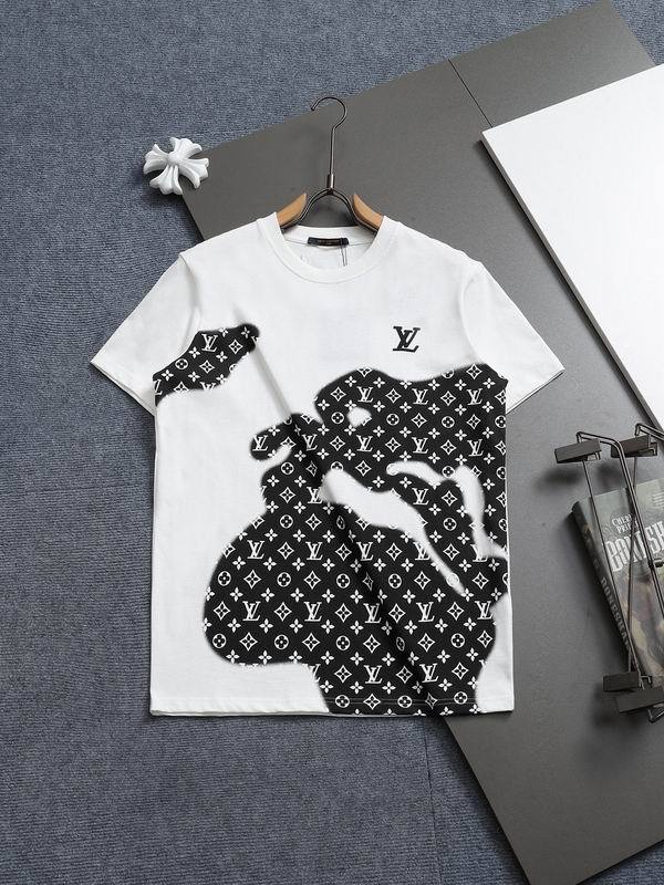 LV  t-shirt men-9265(XS-L)