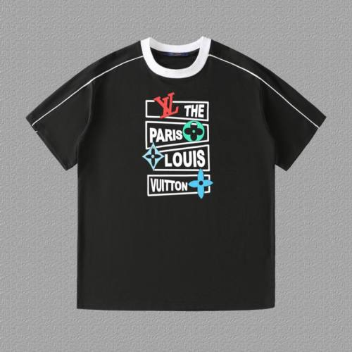 LV  t-shirt men-9541(XS-L)