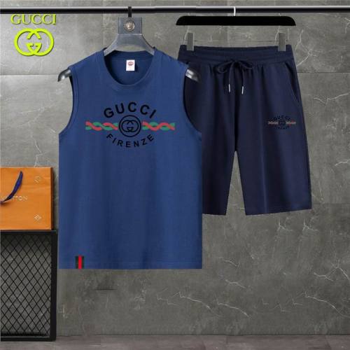 G short sleeve men suit-595(M-XXXL)