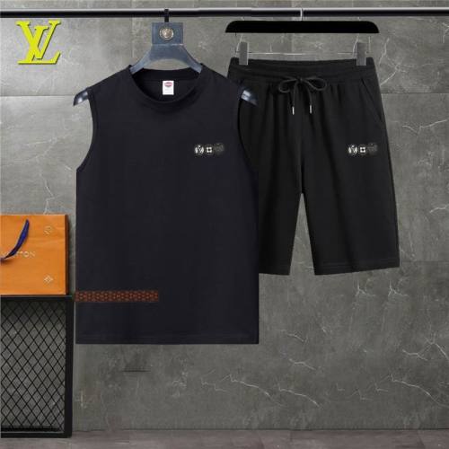 LV short sleeve men suit-280(M-XXXL)