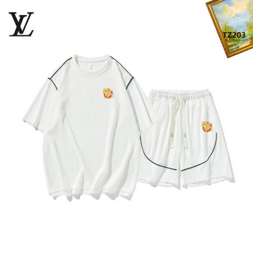 LV short sleeve men suit-285(M-XXXL)
