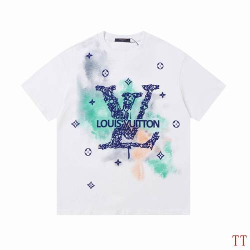 LV  t-shirt men-9682(S-XXL)