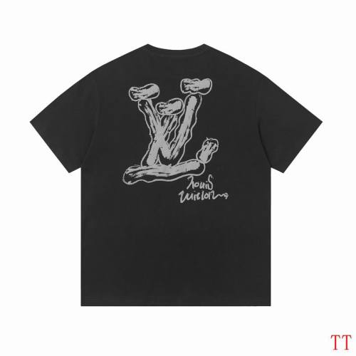 LV  t-shirt men-9695(S-XXL)