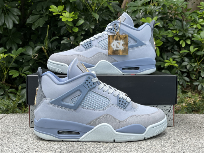 Authentic Air Jordan 4 “UNC” PE  2025