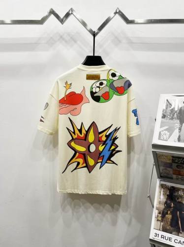 LV  t-shirt men-10946(S-XL)