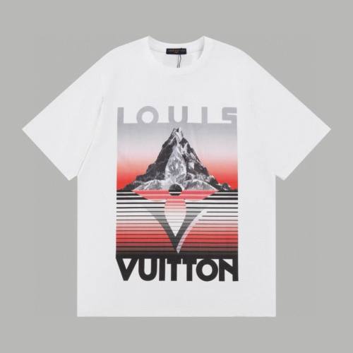LV  t-shirt men-11417(XS-L)