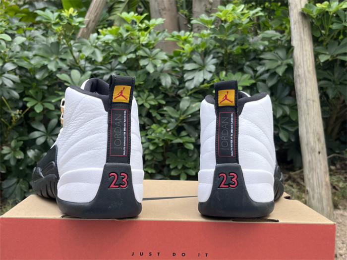 Authentic  Air Jordan 12 “Taxi”   2025