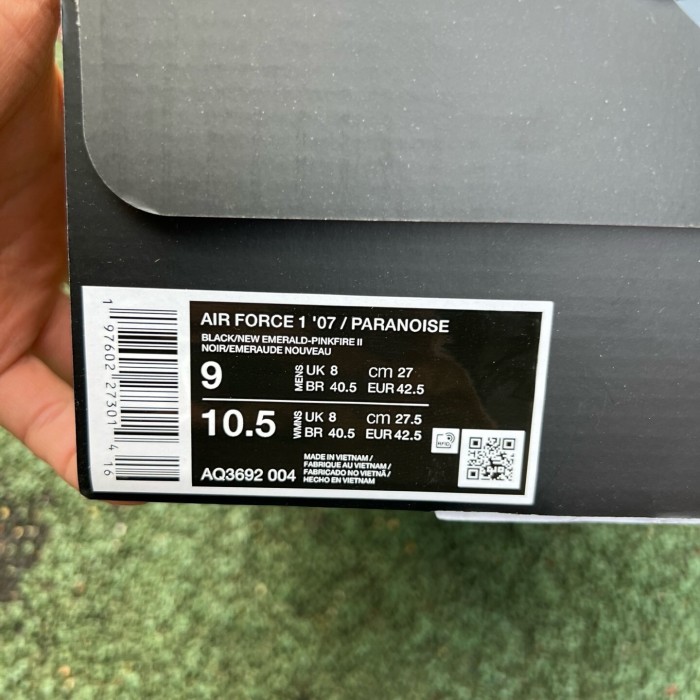 Authentic  PEACEMINUSONE x Nike Air Force 1“Para-noise”