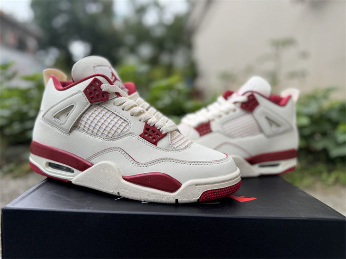 Authentic Air Jordan 4 “Sierra Red”  2026