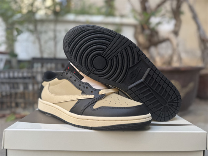 Authentic Travis Scott x Air Jordan 1 Retro Low OG Pale Vanilla
