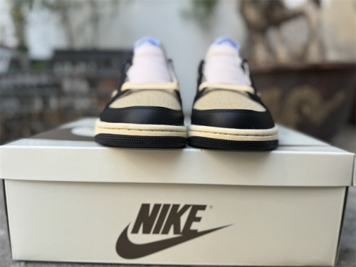 Authentic Travis Scott x Air Jordan 1 Retro Low OG Pale Vanilla