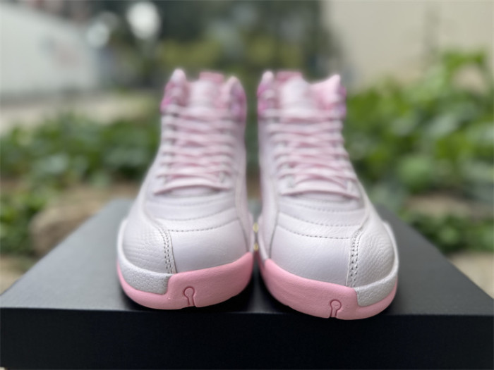Authentic Jordan 12 Retro Pearl Pink GS