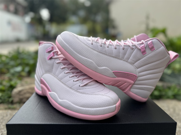 Authentic Jordan 12 Retro Pearl Pink GS