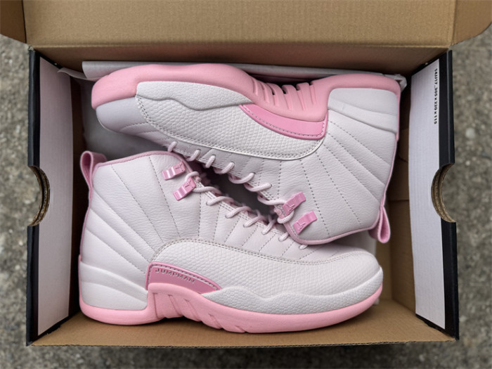 Authentic Jordan 12 Retro Pearl Pink GS