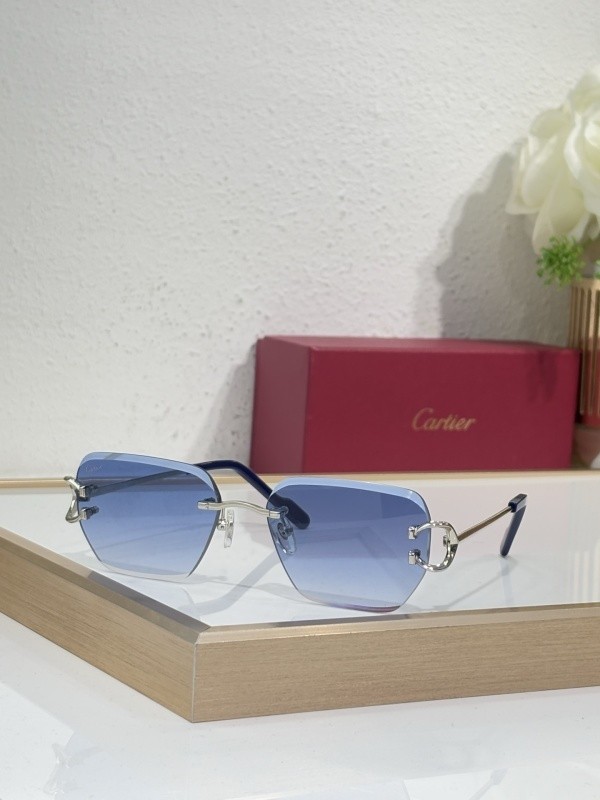 Cartier Sunglasses AAAA-9243