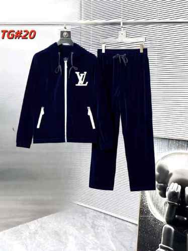 LV long sleeve men suit-707(M-XXXL)