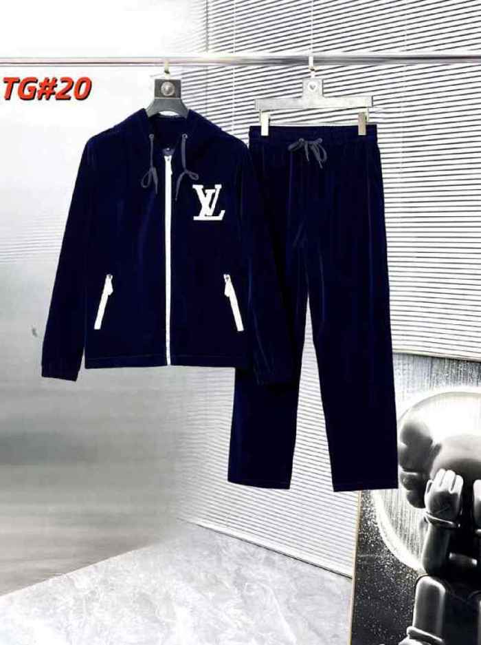 LV long sleeve men suit-707(M-XXXL)