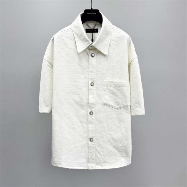 LV Shirt High End Quality-1363