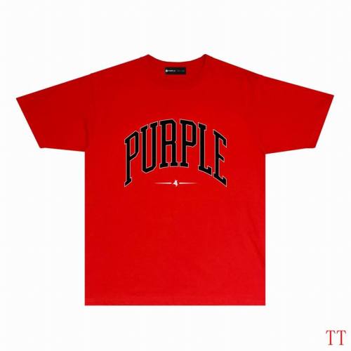 Purple t-shirt-630(S-XXL)