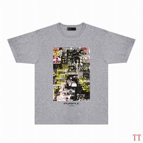 Purple t-shirt-661(S-XXL)