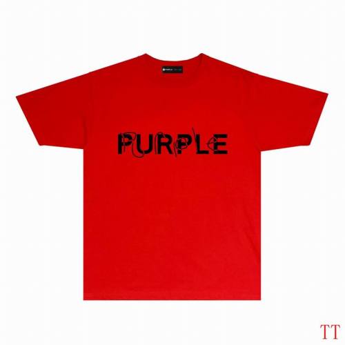 Purple t-shirt-621(S-XXL)