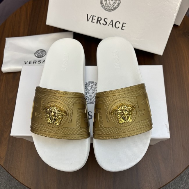 Versace men slippers 1：1 quality-078