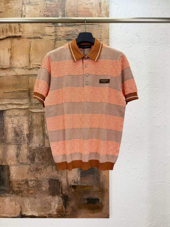 LV Shirt High End Quality-1454