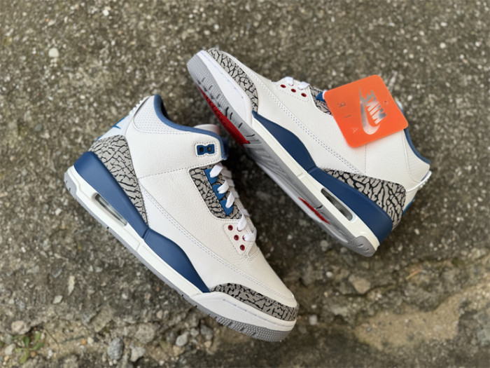 Authentic Air Jordan 3 “True Blue”  2026