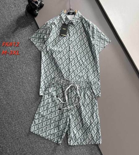 FD short sleeve men suit-161(M-XXXL)