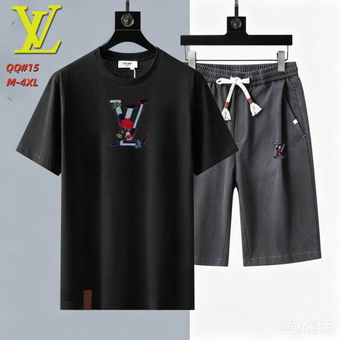 LV short sleeve men suit-340(M-XXXXL)