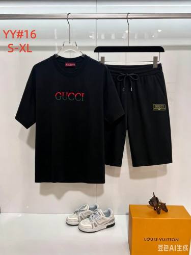 G short sleeve men suit-624(S-XL)