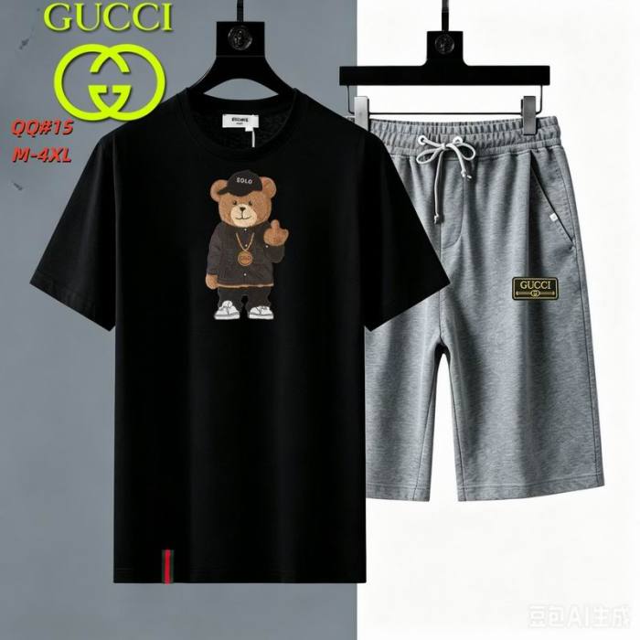 G short sleeve men suit-611(M-XXXXL)