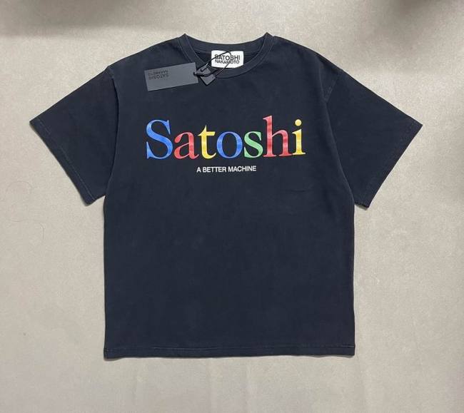 Satoshi t-shirt-060(S-XL)