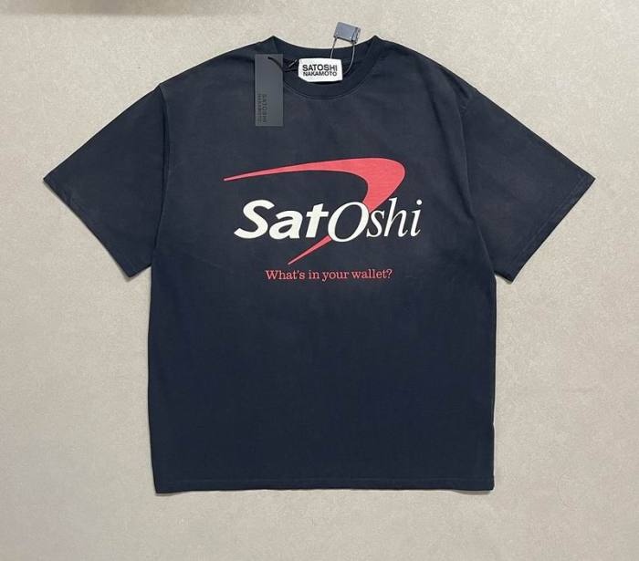 Satoshi t-shirt-048(S-XL)