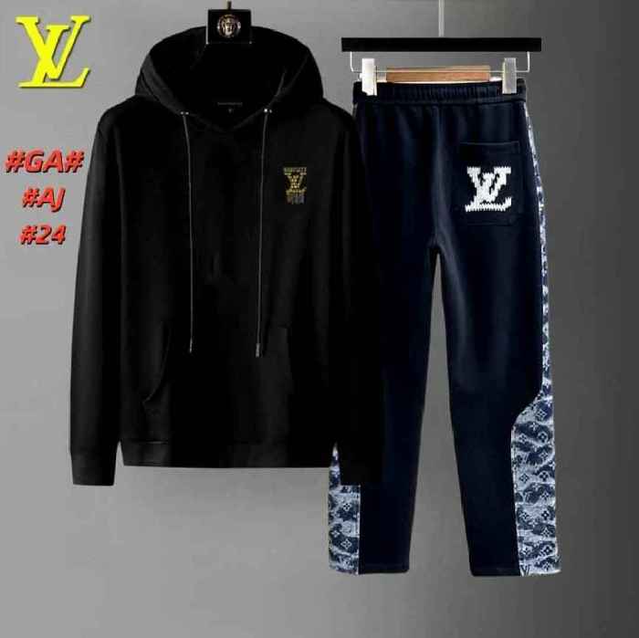 LV long sleeve men suit-756(M-XXXL)