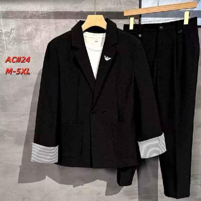 Armani long sleeve suit men-859(M-XXXXXL)