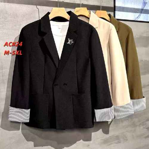 LV long sleeve men suit-824(M-XXXXXL)