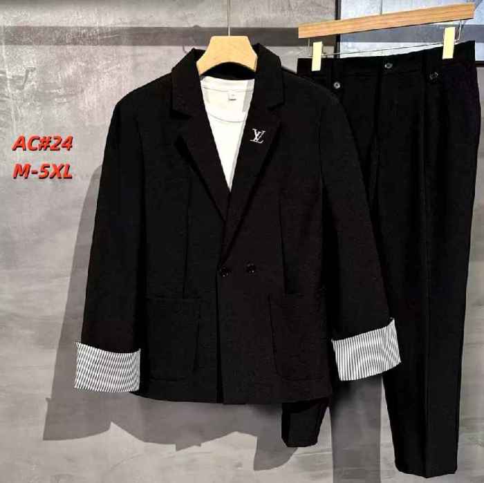 LV long sleeve men suit-812(M-XXXXXL)