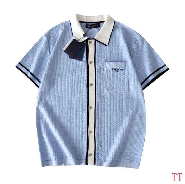 LV  t-shirt men-12942(XS-L)