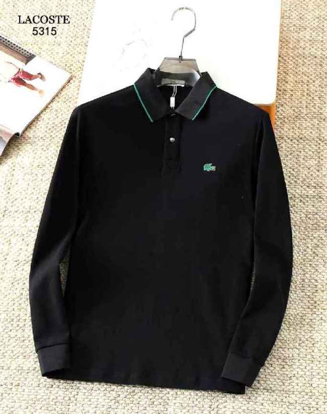 Lacoste long sleeved t-shirt-005(M-XXXL)