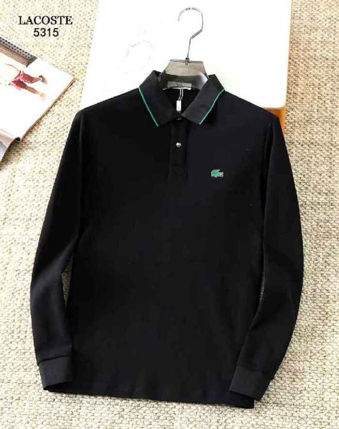 Lacoste long sleeved t-shirt-005(M-XXXL)