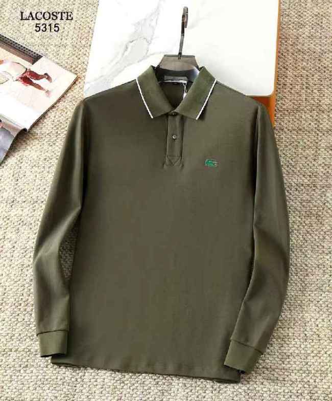 Lacoste long sleeved t-shirt-003(M-XXXL)